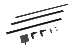 Lucide TRACK Starter set - 1-circuit Track lighting system - 2 meters - Black - thumbnail 1