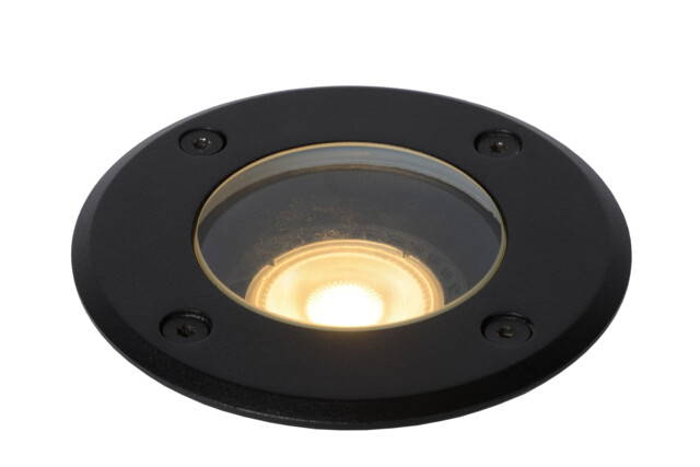 Biltin Modern Recess Deck Lighting Outdoor - Ø 10,8cm - 1xGU10 - IP67 - Black - image 1