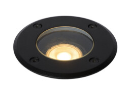 Biltin Modern Recess Deck Lighting Outdoor - Ø 10,8cm - 1xGU10 - IP67 - Black - thumbnail 1