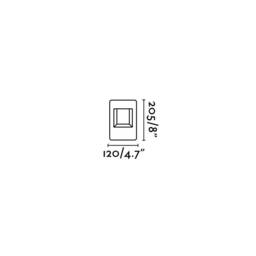 Naya LED Outdoor Pedestal Light Dark Grey IP54 - thumbnail 2