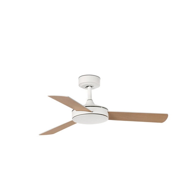 Mini Mallorca Small White, Maple DC Ceiling Fan 6 Speed - image 1