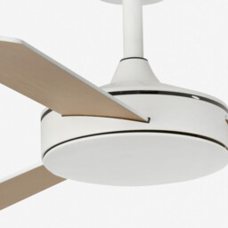 Mini Mallorca Small White, Maple DC Ceiling Fan 6 Speed - thumbnail 5