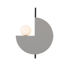Solyros Wall Lamp Elephant Grey - Sandy Black 1xG9 LED - Driver Not Included - thumbnail 1