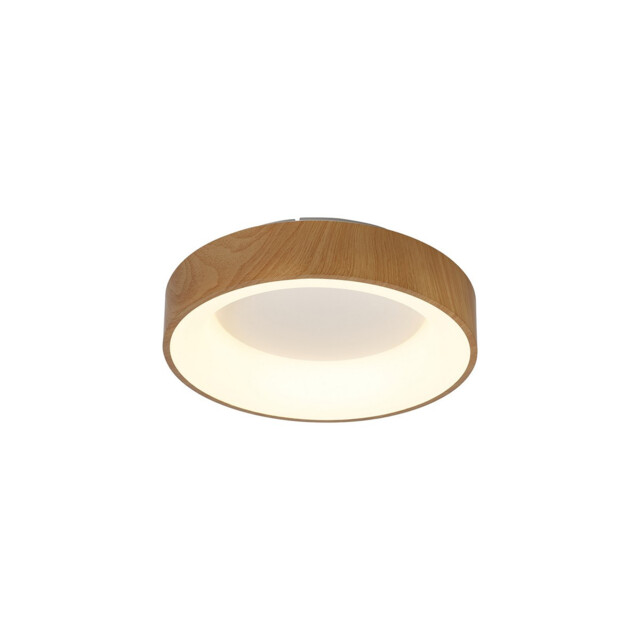 Niseko II Ring Ceiling 38cm 30W LED, 2700K-5000K Tuneable, 2250lm, Remote Control & APP, Wood, 3yrs Warranty - image 1