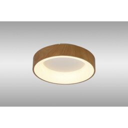 Niseko II Ring Ceiling 38cm 30W LED, 2700K-5000K Tuneable, 2250lm, Remote Control & APP, Wood, 3yrs Warranty - thumbnail 2