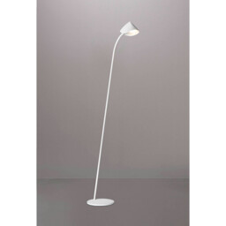 Capuccina 1 Light Floor Lamp, 8.5W LED, 3000K, 600lm, White, 3yrs Warranty - thumbnail 2