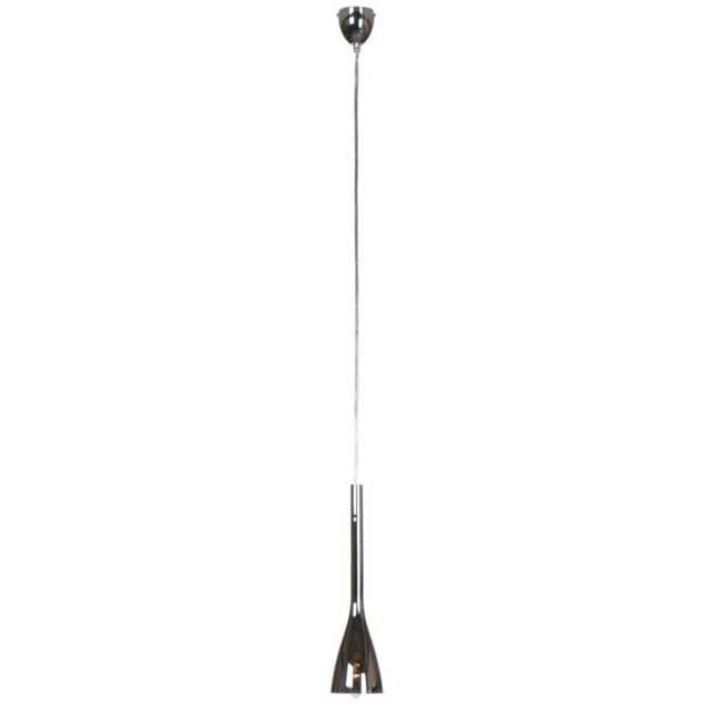 Vase Slim Pendant Ceiling Lights Chrome