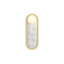 Blink LED Wall Lamp Brass