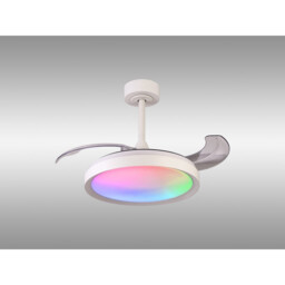Siberia Mini 40W LED Dimmable White/RGB Ceiling Light With Built-In 28W DC Fan, 3000-6500K White, 5yrs Warranty - thumbnail 2