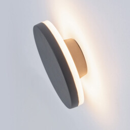 Shabla Outdoor Modern Wall Lamp Graphite LED 3000K IP54 - thumbnail 3