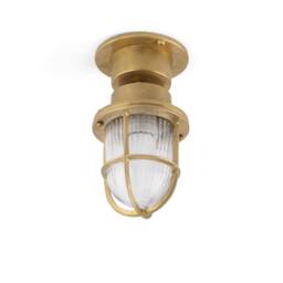 Mauren 1 Light Outdoor Pedestal Light Brass IP44, E27 - thumbnail 1