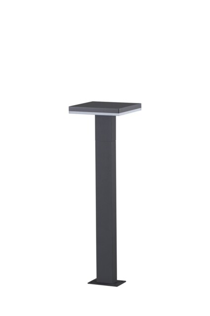 Tignes Bollard Pillar Lamp, 10W LED, 3000K, 700lm, IP54, Anthracite, 3 Years Warranty - image 1