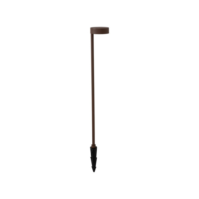 Nagano Bollard, 7W LED, 3000K, 740lm, IP65, Rust Brown, 3yrs Warranty - image 1