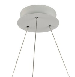 Infinity Ceiling Pendant 42W LED 3000K, 3400lm, Dimmable White, White Acrylic - thumbnail 3