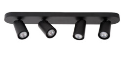 Xyrus Modern Ceiling Spotlight Bar - LED Dim to warm - GU10 - 4x5W 2200K/3000K - Black - Special Offer - thumbnail 3
