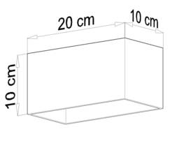 Quad 2 Light Ceiling Grey, GU10 - thumbnail 5