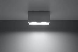 Quad 2 Light Ceiling Grey, GU10 - thumbnail 3