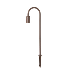 Zambelis 60cm Outdoor Spike Dark Brown LED 3000K IP65 - thumbnail 1