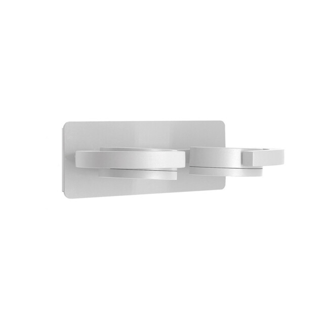 Iguazu Wall Lamp, Requires 2 x GX53, IP54, White, 2yrs Warranty - image 1