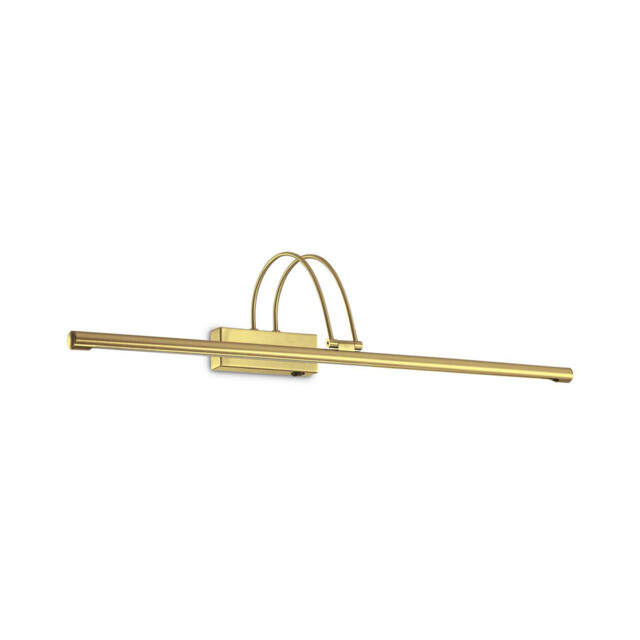 Bow  LED Large Picture Wall Light Satin gold - image 1