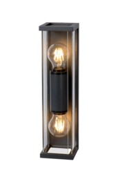 Meribel Wall Lamp 2 x E27, IP54, Graphite