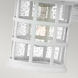 Hinkley Freeport Outdoor Wall Lantern Textured White, IP44 - thumbnail 5
