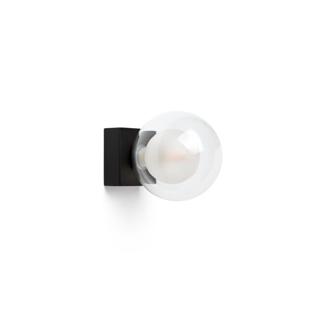 Perla Bathroom Wall Lamp Black 1x G9 IP44 - image 1