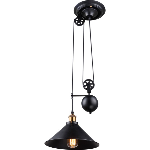 Lenius Dome Pendant Ceiling Light Copper Colored 1x E27 - image 1