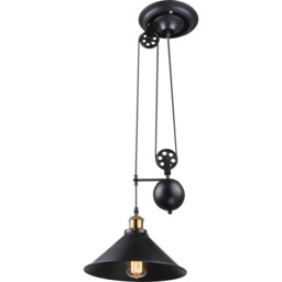 Lenius Dome Pendant Ceiling Light Copper Colored 1x E27 - thumbnail 2