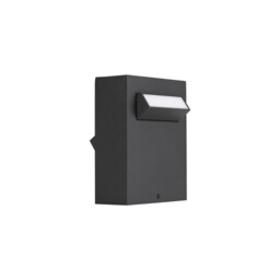 Zelda Outdoor Pedestal Light Black Aluminium, LED 9W 571Lm 3000K IP65 - thumbnail 1