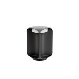 Bu LED Outdoor Pedestal Light White, Dark Grey IP65