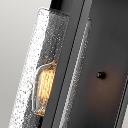 Hinkley Atwater Outdoor Wall Lantern Black, IP44 - thumbnail 3