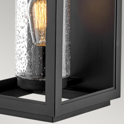 Hinkley Atwater Outdoor Wall Lantern Black, IP44 - thumbnail 5