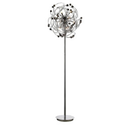 Messe Floor Lamp 12 Light G4 Polished Chrome/Crystal, NOT LED/CFL Compatible - thumbnail 1