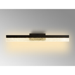 Victor Wall Lamp, 12W LED, 3000K, 1000lm, IP44, Sand Black - thumbnail 3