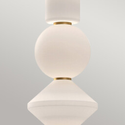 Alora Mood Bijou LED Slim Pendant Ceiling Light Contemporary Aged Gold 3000K - thumbnail 5