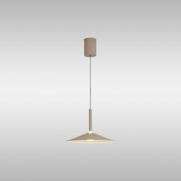Calice 32cm Rise And Fall Pendant, 9W LED, 3000K, 800lm, Grey/White, 3yrs Warranty - thumbnail 2