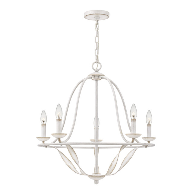 Quoizel Bradbury Multi Arm Chandelier Antique White - image 1