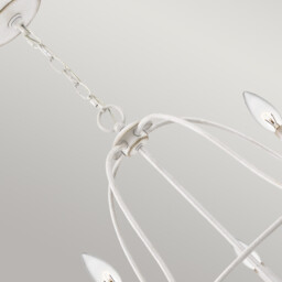 Quoizel Bradbury Multi Arm Chandelier Antique White - thumbnail 5