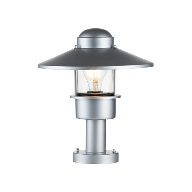 Klampenborg Outdoor Pedestal Light Silver, IP44 - image 1