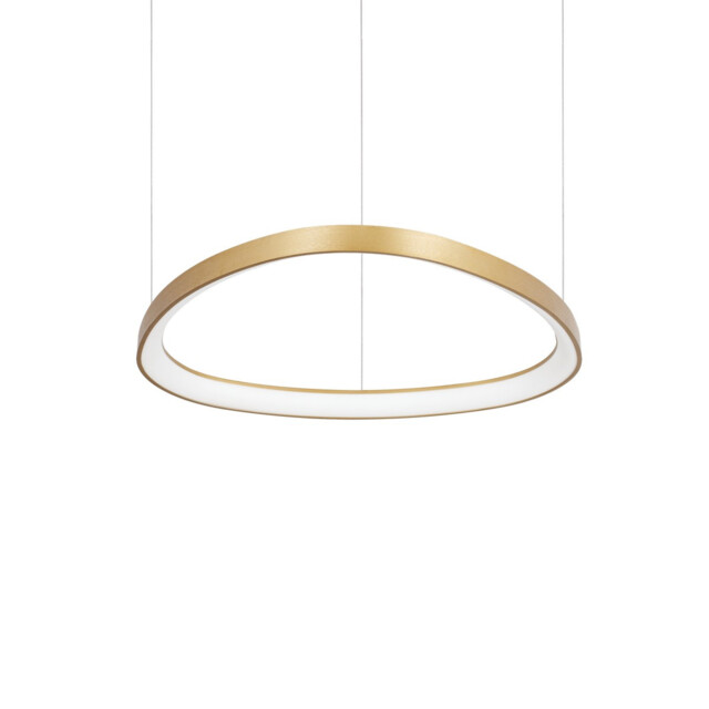 Gemini 61cm LED Integrated LED Pendant Ceiling Light Brass 2700K