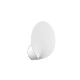 Lotus Outdoor LED White Wall Light 18W 3000K IP65 - thumbnail 1