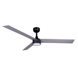 Cruiser Large 160cm LED Ceiling Fan Black, Aluminium Blades - thumbnail 1