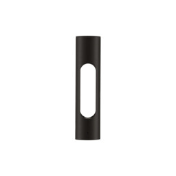 Ellery 36cm Outdoor Bollard Black Aluminium LED 12W 372Lm 3000K IP65 - thumbnail 1