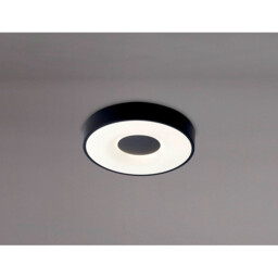 Coin Round Ceiling 56W LED With Remote Control 2700K-5000K, 2500lm, Black, 3yrs Warranty - thumbnail 2