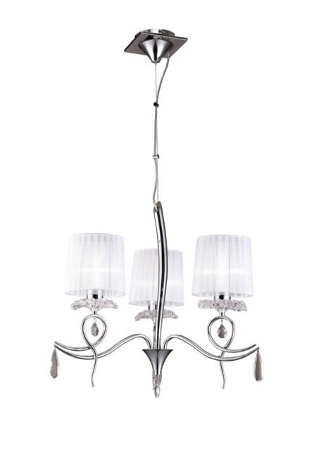 Louise M5323 Habana Black Round Shade 240mm, Suitable for Table Lamps - image 1