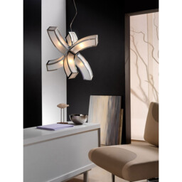 Duna GU10 Pendant 6 arms 6 Light L1/SGU10, Polished Chrome - thumbnail 2