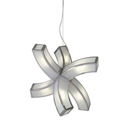 Duna GU10 Pendant 6 arms 6 Light L1/SGU10, Polished Chrome - thumbnail 1