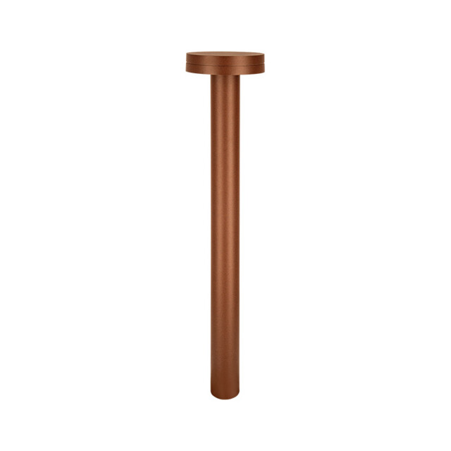 Zambelis Outdoor Bollard Dark Brown LED 2200-2700-3200-4000K IP65 - image 1