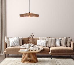 Yunkai Cottage Pendant Light - Ø 70cm - 1xE27 - Light Wood - thumbnail 5